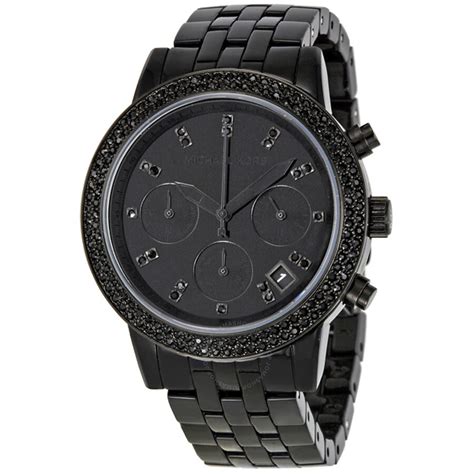 Michael Kors Blackout Chronograph Watch 